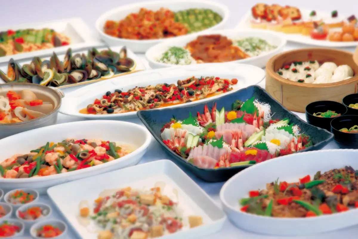 ビュッフェ料理プラン